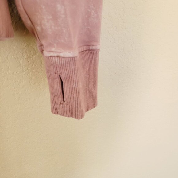 Lululemon Womens Scuba Pullover Hoodie Sweatshirt Size 10 Pink Quicksand - Picture 5 of 7
